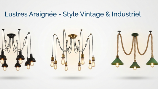 Découvrez le Lustre Araignée : L'Éclairage Design qui Transforme Votre Intérieur