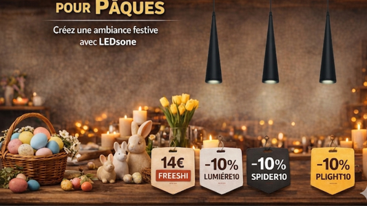 Créez une ambiance festive avec notre sélection d'éclairage pour Pâques