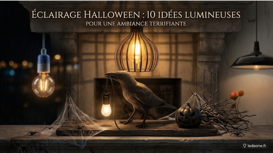 Éclairage Halloween : 10 idées lumineuses pour une ambiance terrifiante