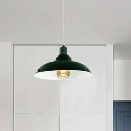 Suspension plafonnier grange moderne différentes couleurs