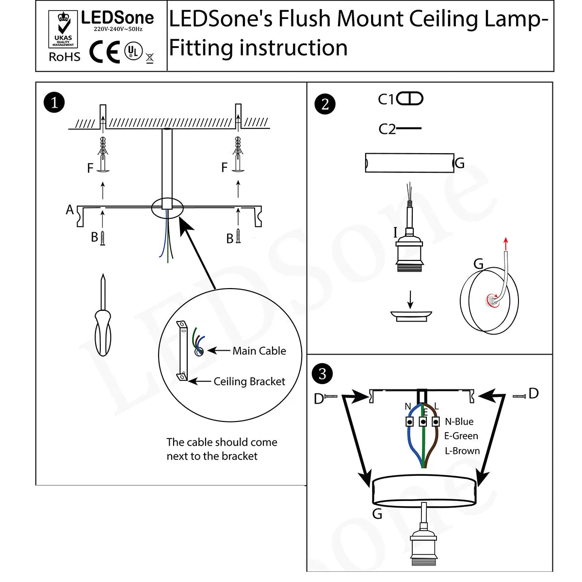 Ceiling lights