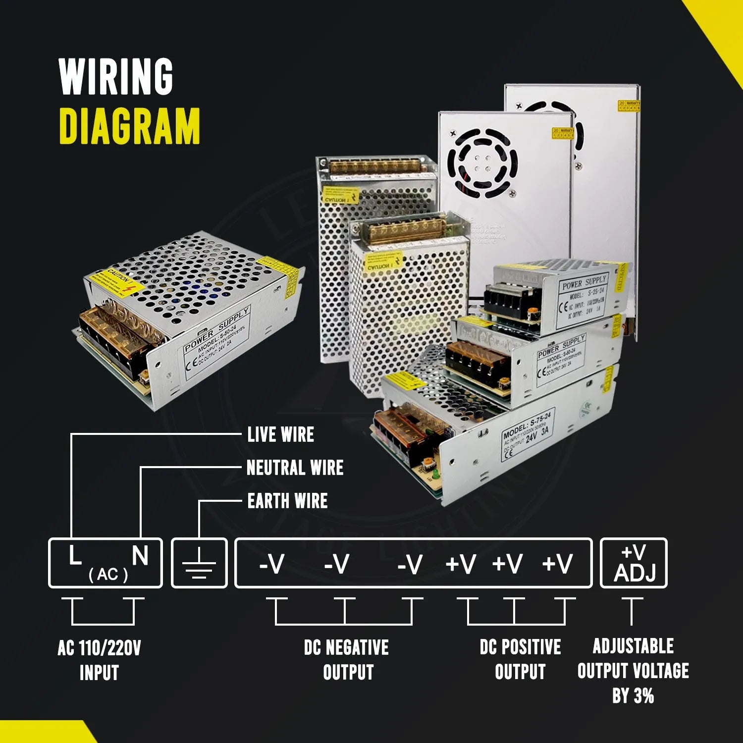 Transfo 12V DC 12W à fiable et économique