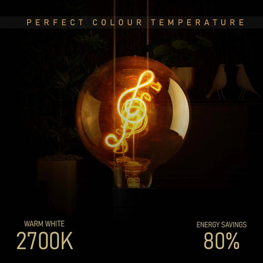 Ampoule LED Vintage G125 E27 4W