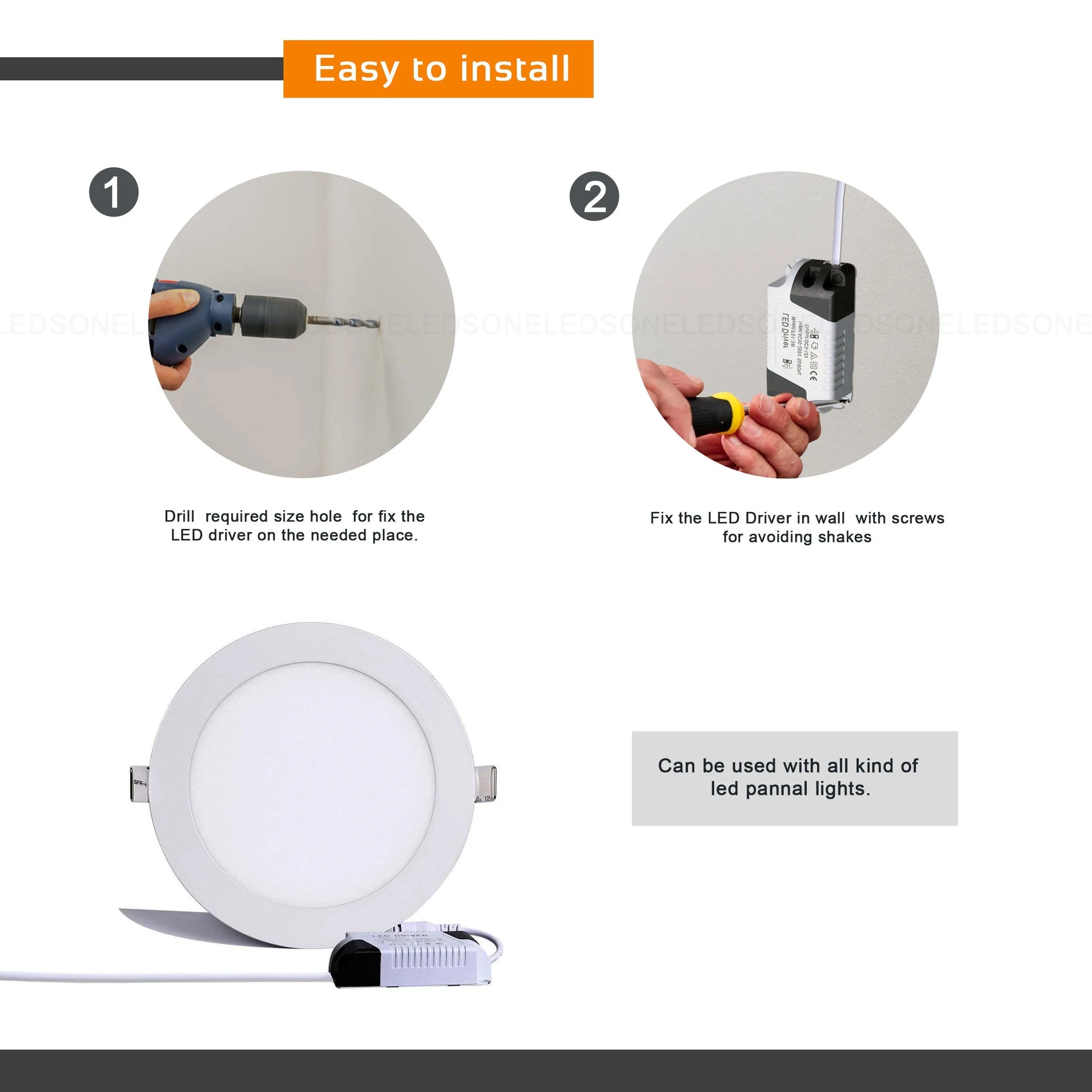 transformateur LED 12W 24V