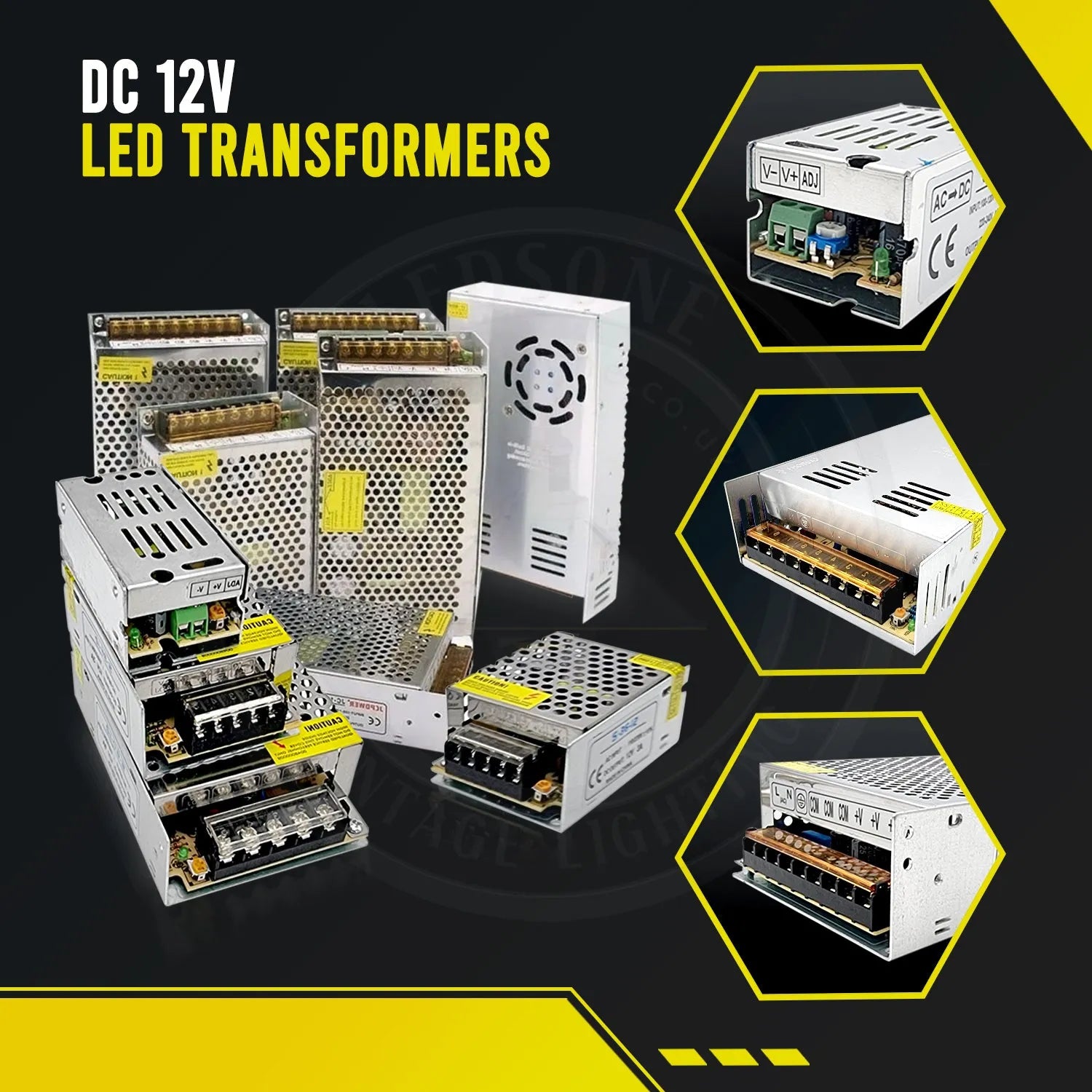 Transfo 12V robuste pour éclairage sous meubles