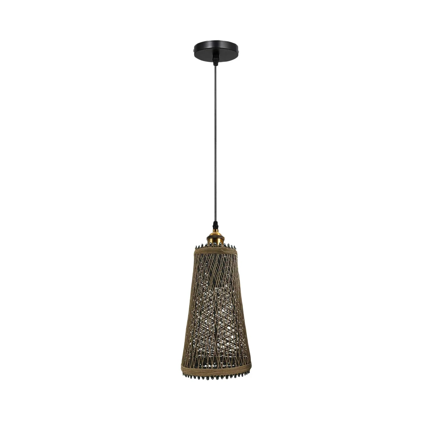 Lampe Suspendue en Rotin Yereh led sone