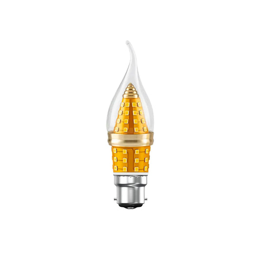 Ampoule à économie d'énergie 3 couleurs filament bougie LED B22 C35 12W 3 couleurs ~1674