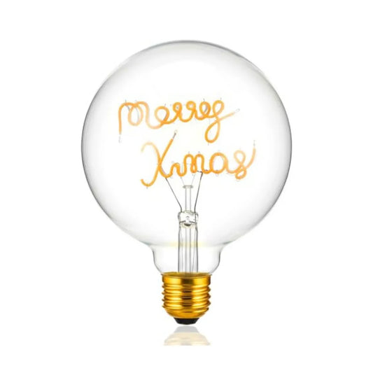 Ampoule LED Vintage Edison E27 G125 Noël Décoration 4W Blanc Chaud~1676