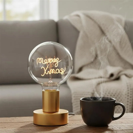 Ampoule LED Vintage Edison E27 G125 Noël Décoration 4W Blanc Chaud~1676