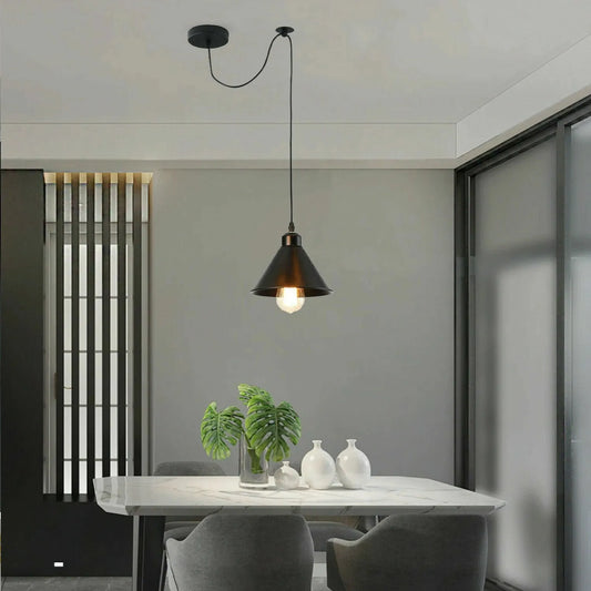 suspension poulie industrielle lampe suspension poulie E27