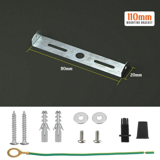 Support de montage latéral pour sangle rose de plafond 110 mm ~1905