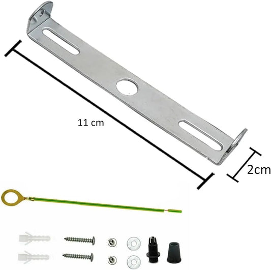 Support de montage latéral pour sangle rose de plafond 110 mm ~1905