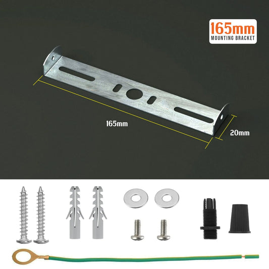 Support de montage latéral pour sangle rose de plafond 165 mm ~1908