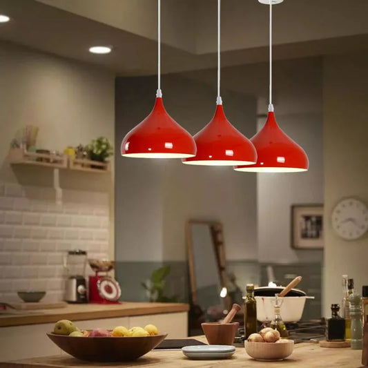 Luminaire Suspendu Industriel - Abat-jour Métal Rétro - Ledsone ~2017