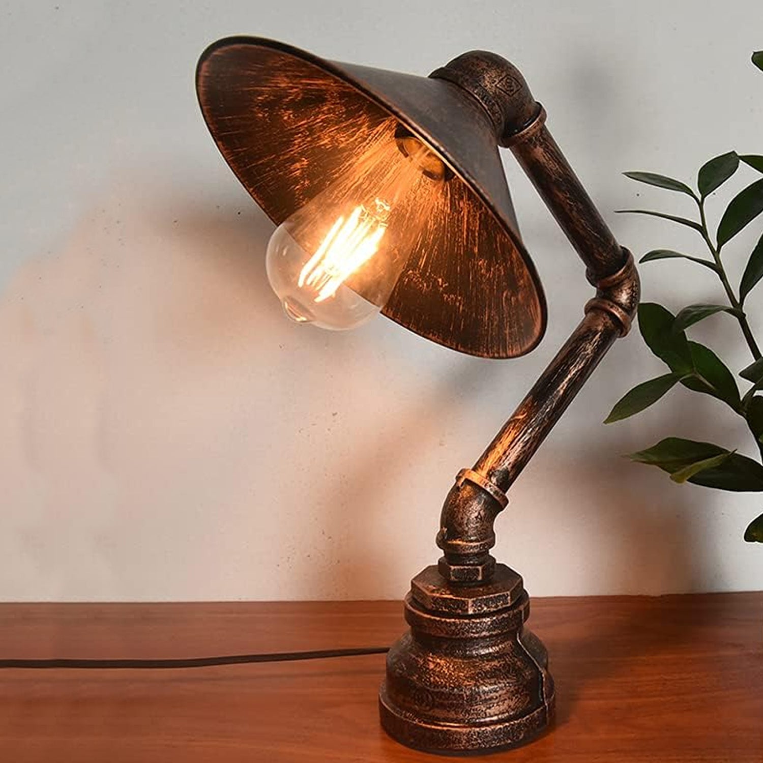 Desk Table Lamp Industrial Retro Steampunk Lighting – LEDSone UK Ltd