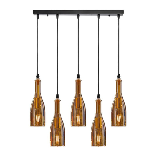 pendant led light bottle-shape