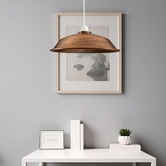 LEDSone Abat jour Plafond Métal Salon 26cm – Suspension Plafond E27 ~1721