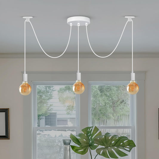 Lustre Industriel Araignée 3 Têtes