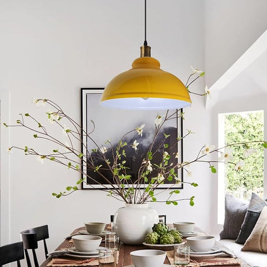 Abat-jour métallique pour plafonnier 29 cm facile à installer ~1723