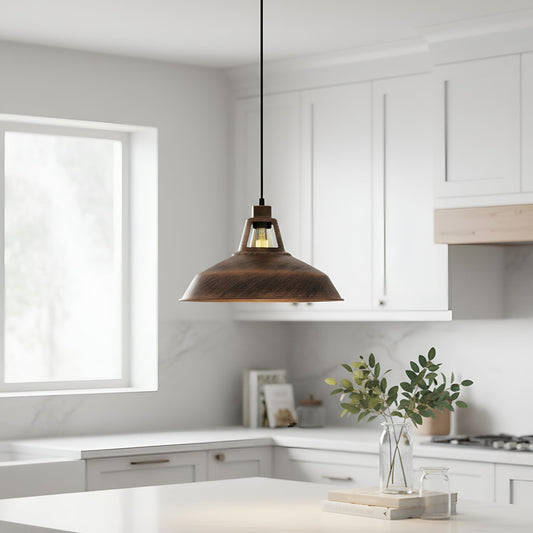LEDSone Suspension Industrielle Métal 30cm Luminaire Rétro E27~2315