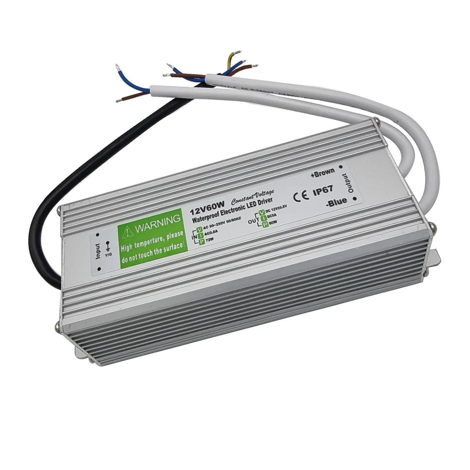 Outdoor Waterproof IP67 Metal Housing LED Transformer Power Supply AC1 –  LEDLightsWorld