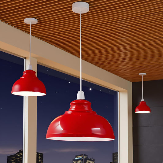 Abat-jour métallique pour plafonnier 29 cm facile à installer ~1723