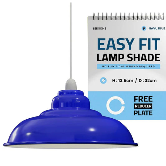 Abat-jour en métal pour plafond, lampe suspendue lustre cuisine ~1500