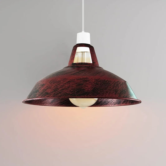 Abat Jour Métal Industriel De Plafond E27 B22