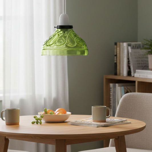 Abat-jour en verre de remplacement 24,5 cm ~1879