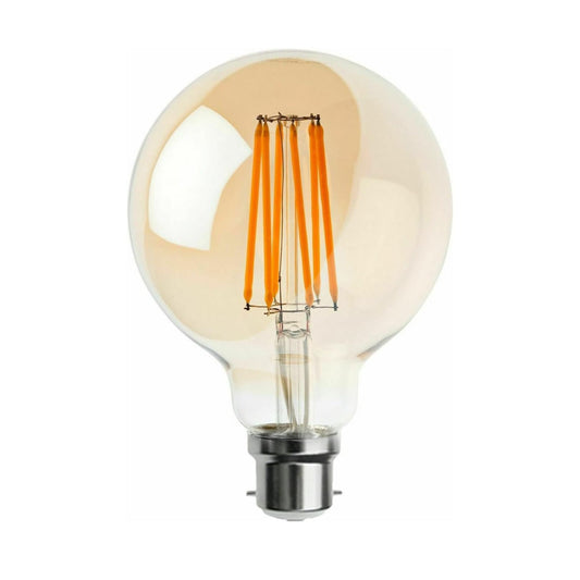 Ampoule Led B22 G95 8W Dimmable LED Globe 230V 2200K ~ 3085