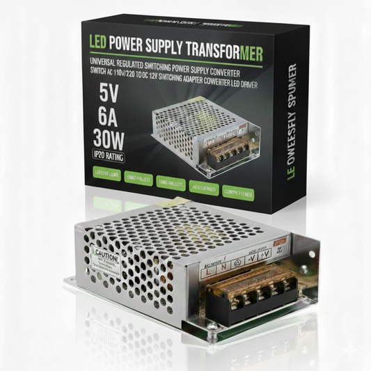 DC 5V 6A 30W Interrupteur Alimentation AC 110V/220V Convertisseur Commutation ~1845