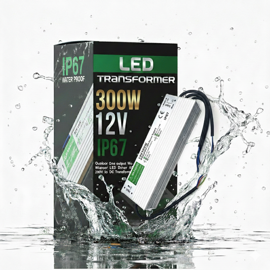 Transformateur d'alimentation LED IP67 étanche DC 12V 300W conducteur LED ~1855