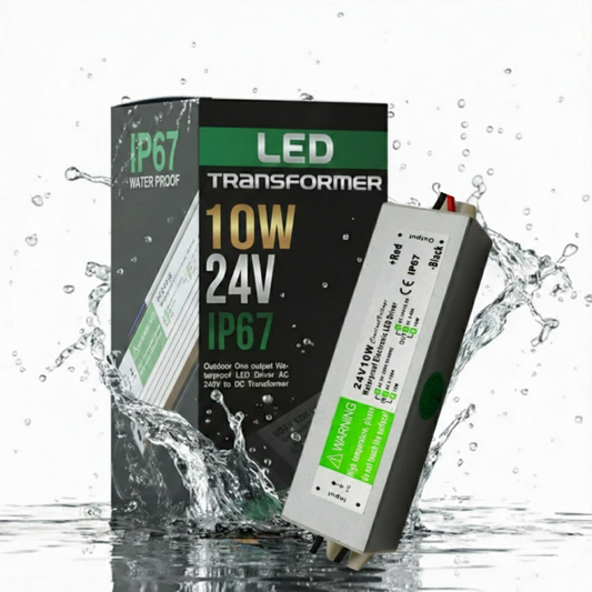Transformateur d'alimentation à tension constante conducteur LED IP67 DC 24V 10W