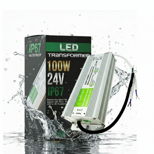Transformateur d'alimentation à tension constante conducteur LED IP67 DC 24V 100W ~1862