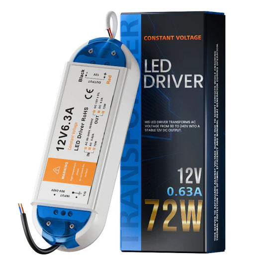 LEDSone DC 12V LED 72 W Transformateur Adaptateur D'Alimentation Driver pour Bandes ~1714