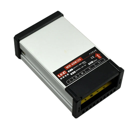 Transformateur LED 12V 60W IP45 pour exterieur