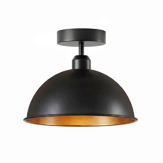 LEDSone Plafonnier Industrial Gastro adapté à toutes les hauteurs de plafond Forme en dôme ~2313
