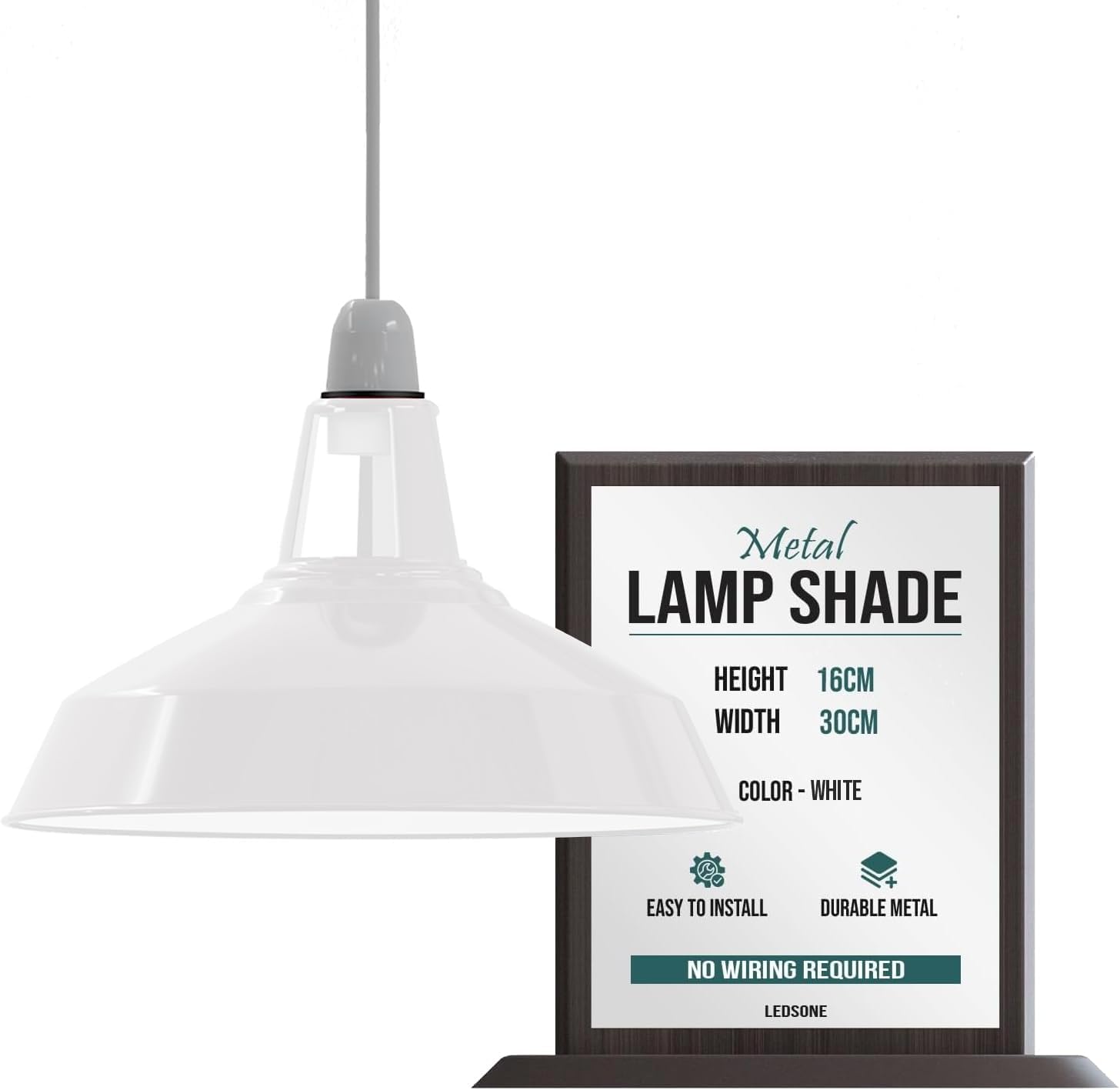 blanc_Abat_Jour_M_tal_Industriel_De_Plafond_Lampe_suspendue