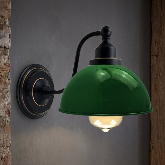 LEDSone Applique murale vintage moderne – Luminaire métal E27 intérieur ~1530