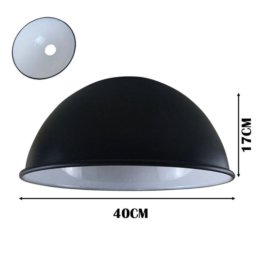 Vintage Abat Jour Plafonnier Abat Jour Easy Fit Pendentif Dôme ~1712