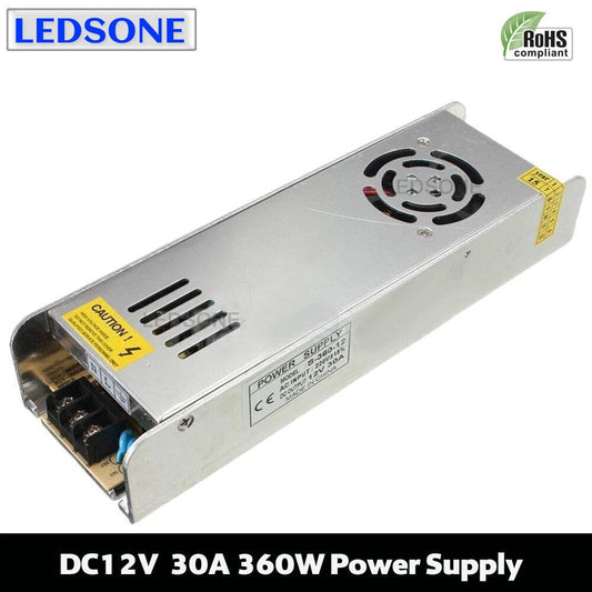 Mini transformateur LED à tension constante DC 12V 360W 30A IP20 ~1850