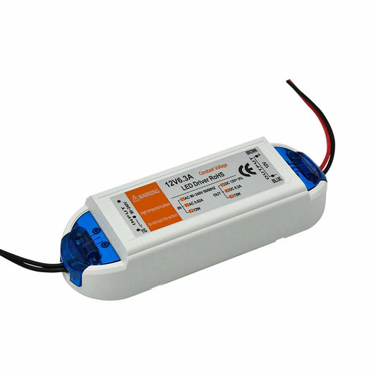 Transformateur DC 12V LED 72W pour Bandes ~1714