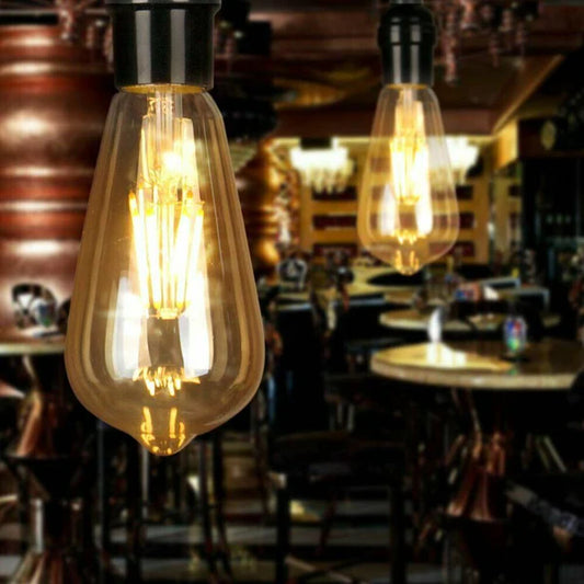 LEDSone Ampoule LED E27 ST64 4W Filament Vintage Edison Dimmable ~1777