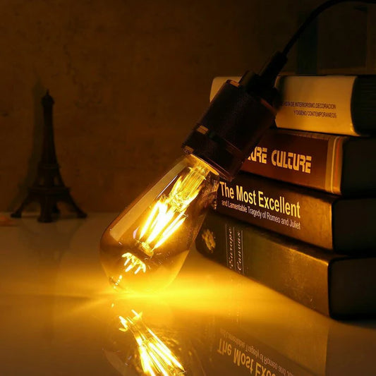 Ampoule LED filament E27 4W–8W – Éclairage décoratif rétro ~1777