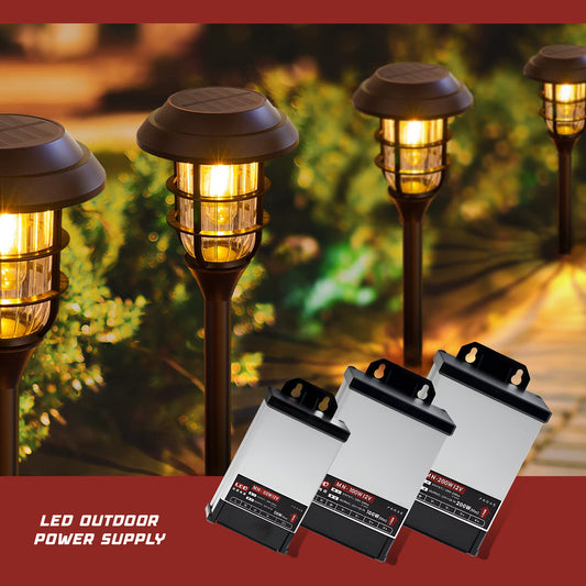 Transformateur LED 12V 200W IP45 pour extérieur