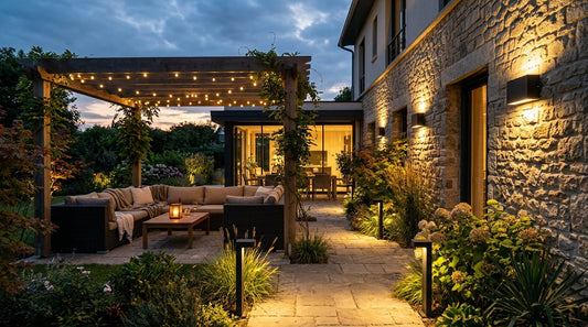 Éclairage extérieur : le guide complet pour illuminer votre jardin, terrasse et façade en 2026
