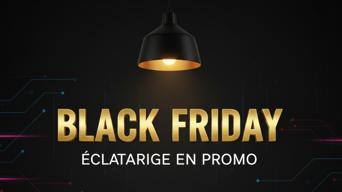 Black Friday 2025 : Luminaires Design à Prix Exceptionnels chez LEDSone.fr !