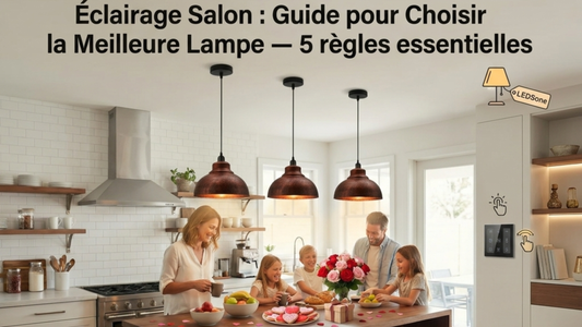 Éclairage Salon : 5 Règles Clés pour une Lampe Parfaite en 2026