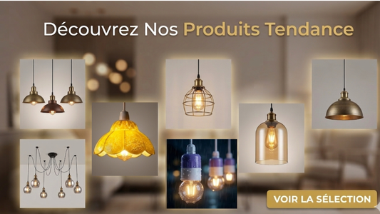 Tendances luminaires design 2026 : Illuminez votre intérieur avec style