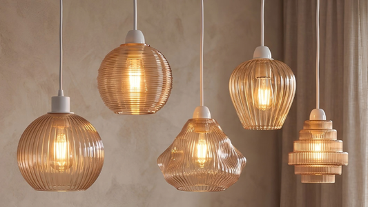Verre de lampe : globe, abat-jour, tulipe ou suspension ? Le guide pour bien choisir